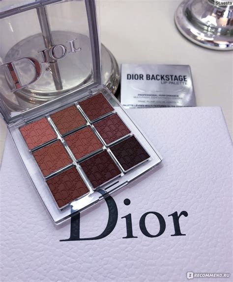 dior палетка помад|Dior backstage palette.